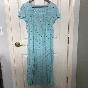 Croft&Barrow long blue nightgown